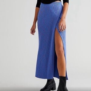 Free people better days midi skirt